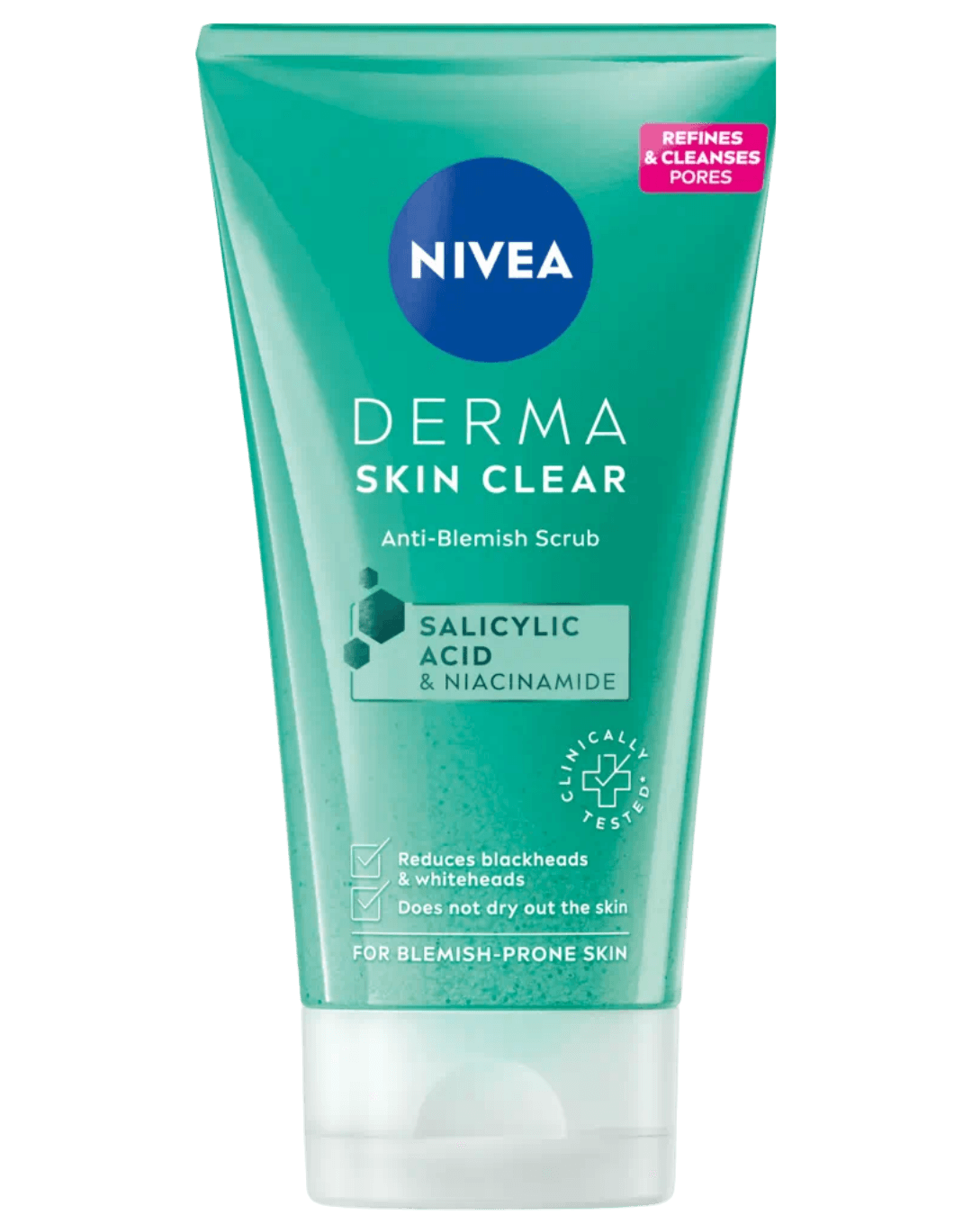 Nivea Derma Skin Clear Scrub Salicylic Acid sea Salt Niacinamide 150ml