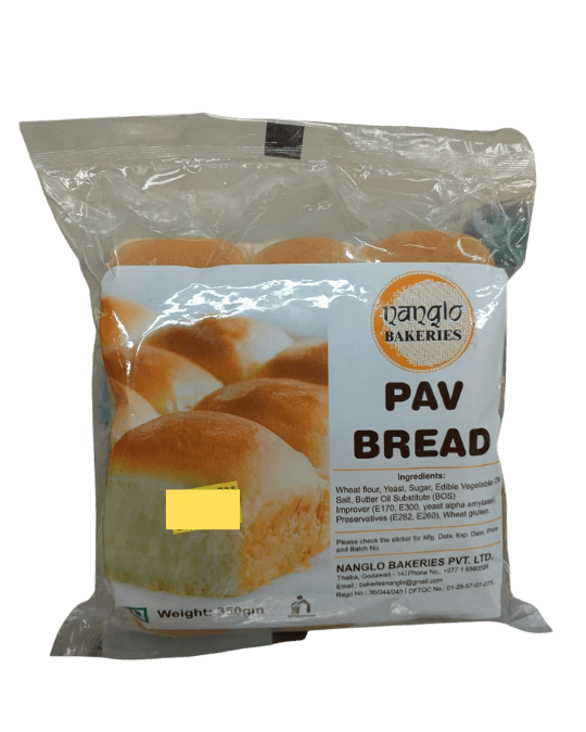 Nanglo Pav Bread 350g