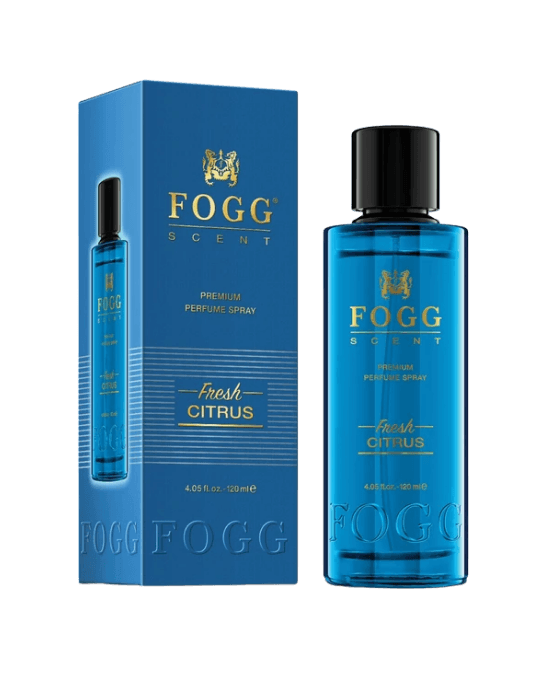 Fogg Scent Fresh Citrus Premium Perfume Spray 120ml
