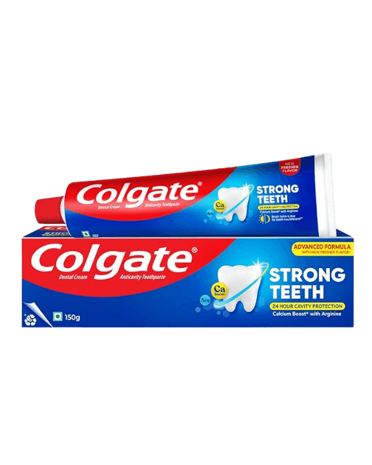 Colgate Strong Teeth Dental Cream Anticavity Toothpaste 190 gm