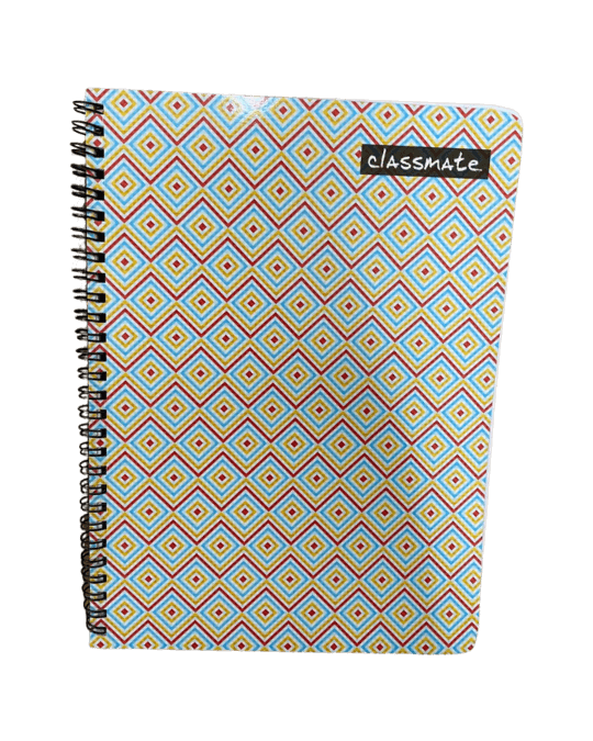 Classmate Pulse 6 Subject Spiral Binding Notebook.