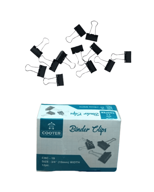 Binder clips-19mm