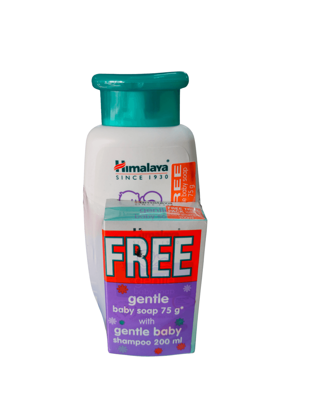 Himalaya Gentle Baby Shampoo 200ml and gentle baby Soap 75g combo pack |