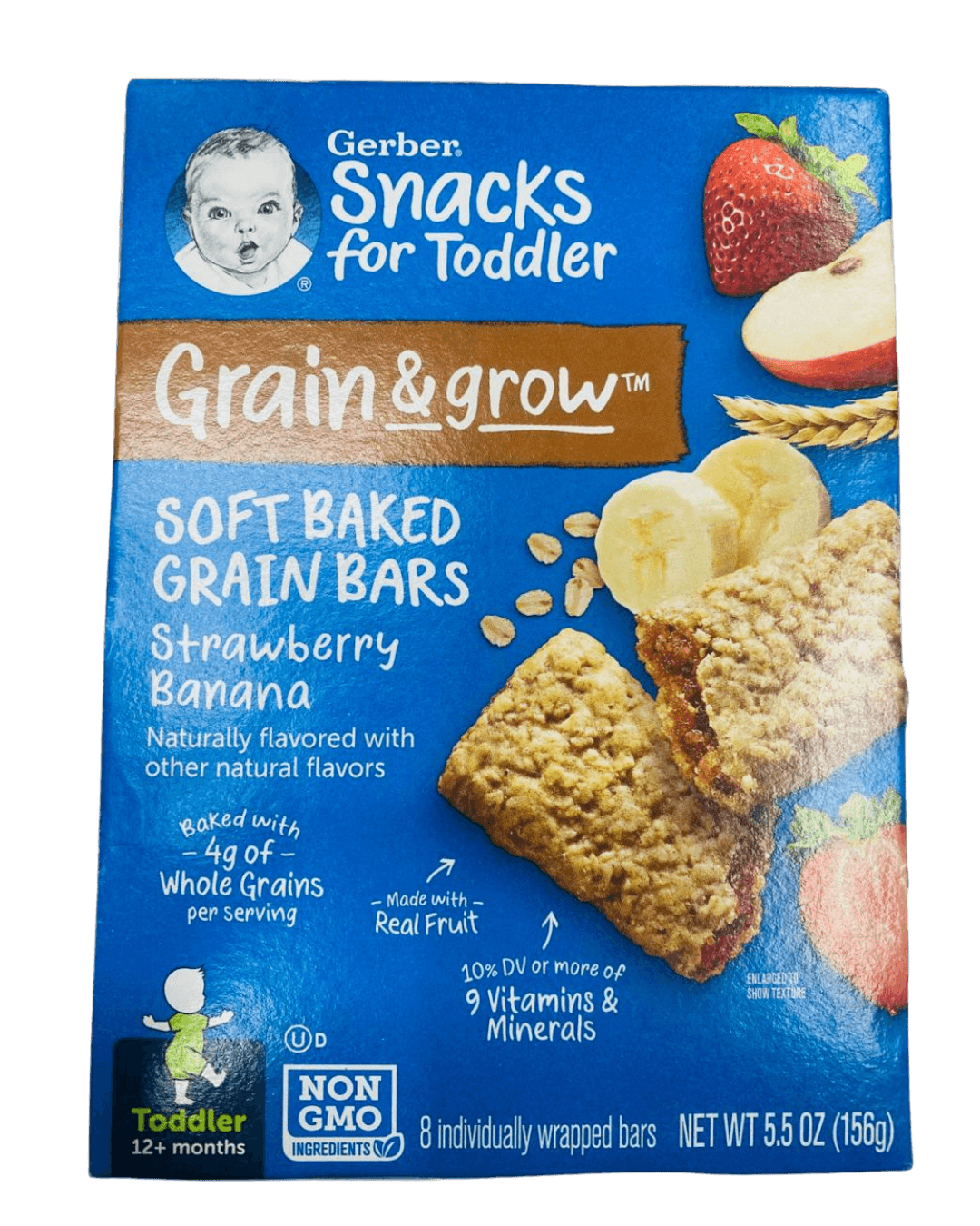 Gerber Soft Baked Grain Bars (Strawberry, Banana)