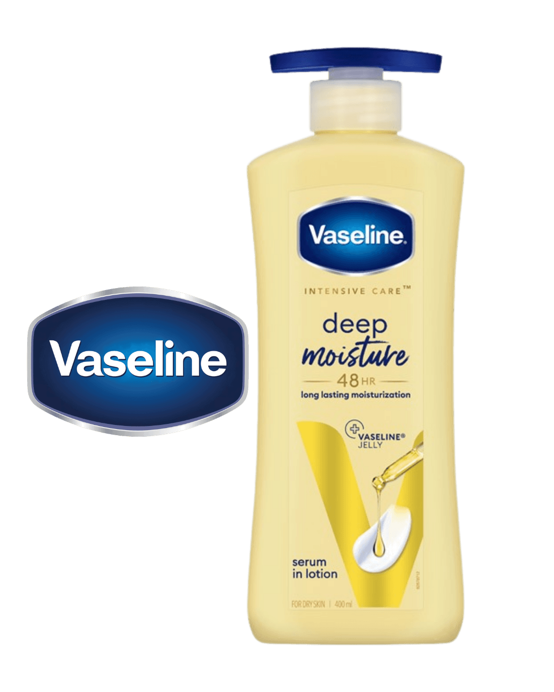 Vaseline Intensive Care Deep Moisture Body Lotion 400ml