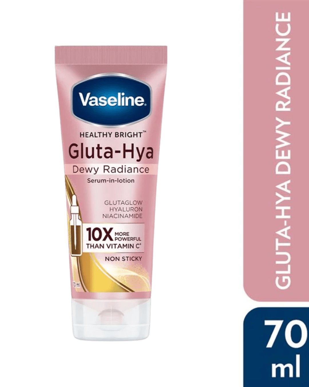 Vaseline Healthy Bright Gluta-Hya Serum brust lotion Dewy Radiance 70 ml |