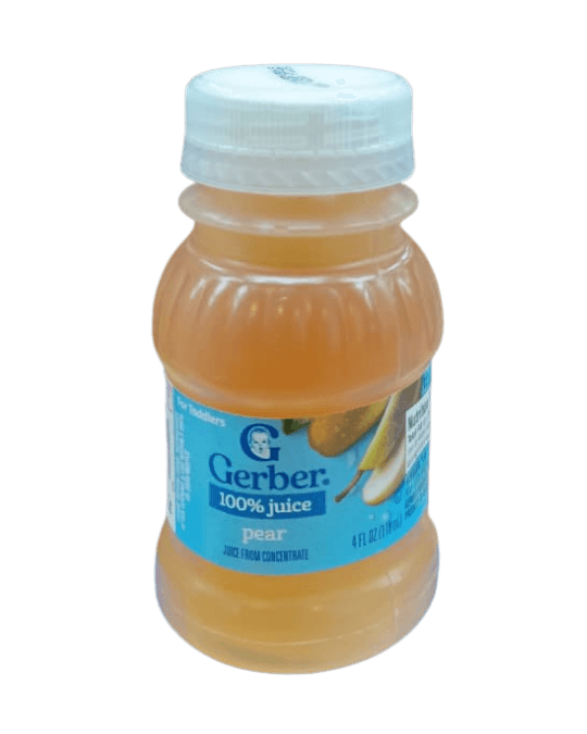 Gerber 100% juice pear 118ml