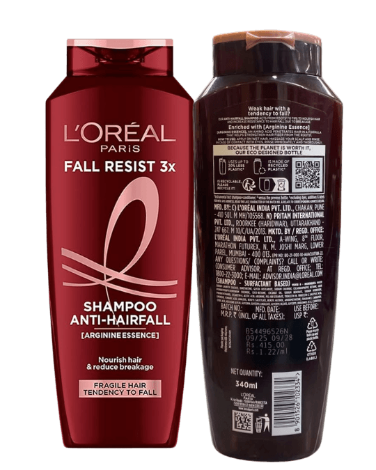 L’Oréal Paris Fall Resist 3X Anti-Hairfall Shampoo 340ml