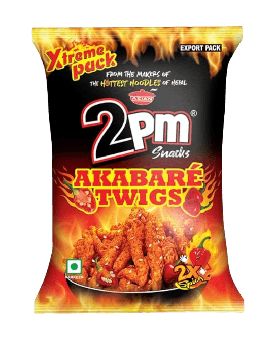 2PM Akabare Twigs (2X Spicy) 70gm