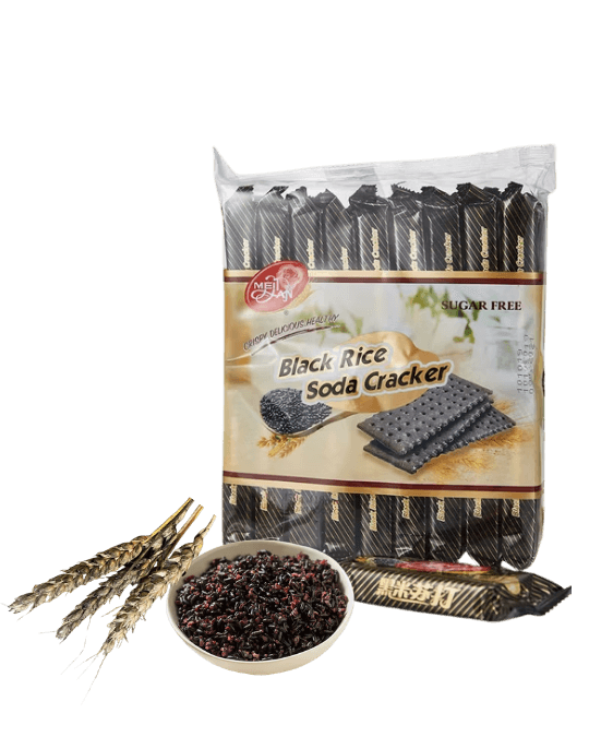 Meidan Black Rice Sugar-Free Soda Crackers 450gm