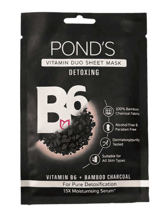 POND'S Vitamin Duo Sheet Mask (Detoxing)