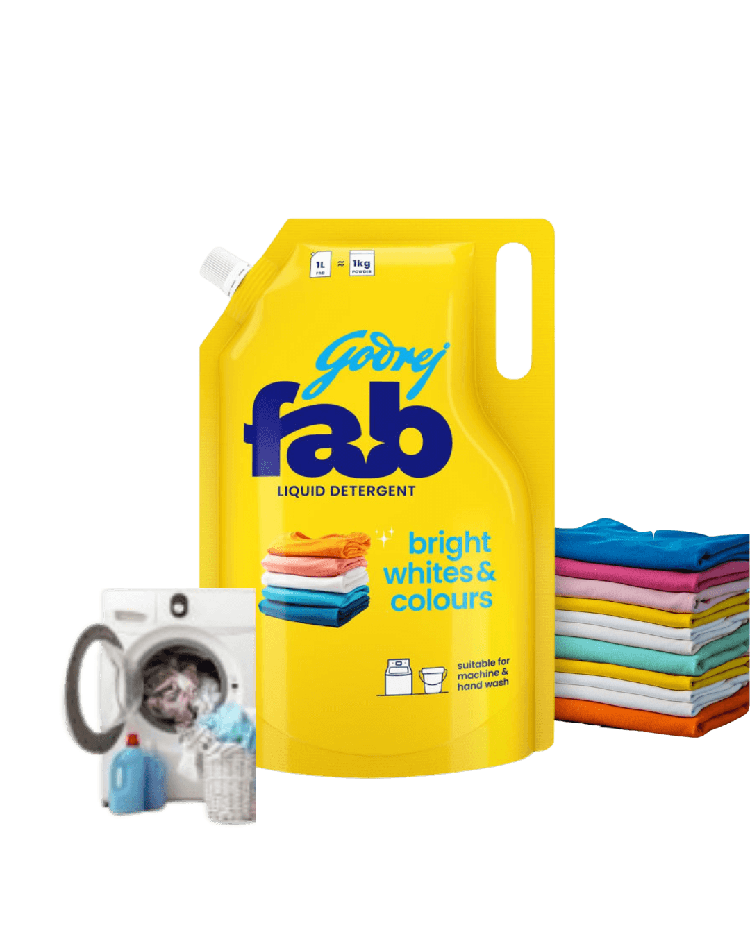 Godrej Fab Liquid Detergent 1L
