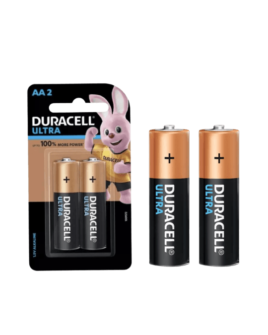 2-pack of Duracell Ultra AA Alkaline Batteries (1.5V)
