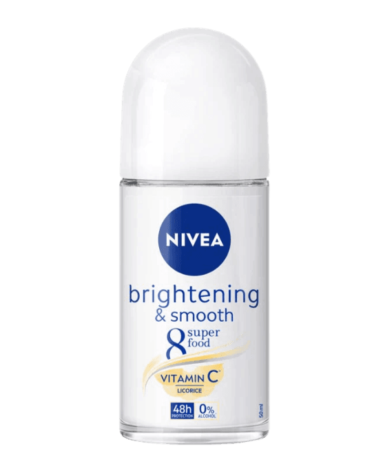NIVEA Brightening & Smooth 8 Super Food roll-on antiperspirant