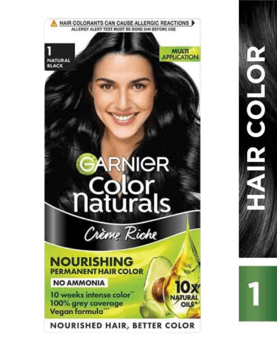 Garnier Color Naturals Crème Riche (Shade 1: Natural Black) 70ml