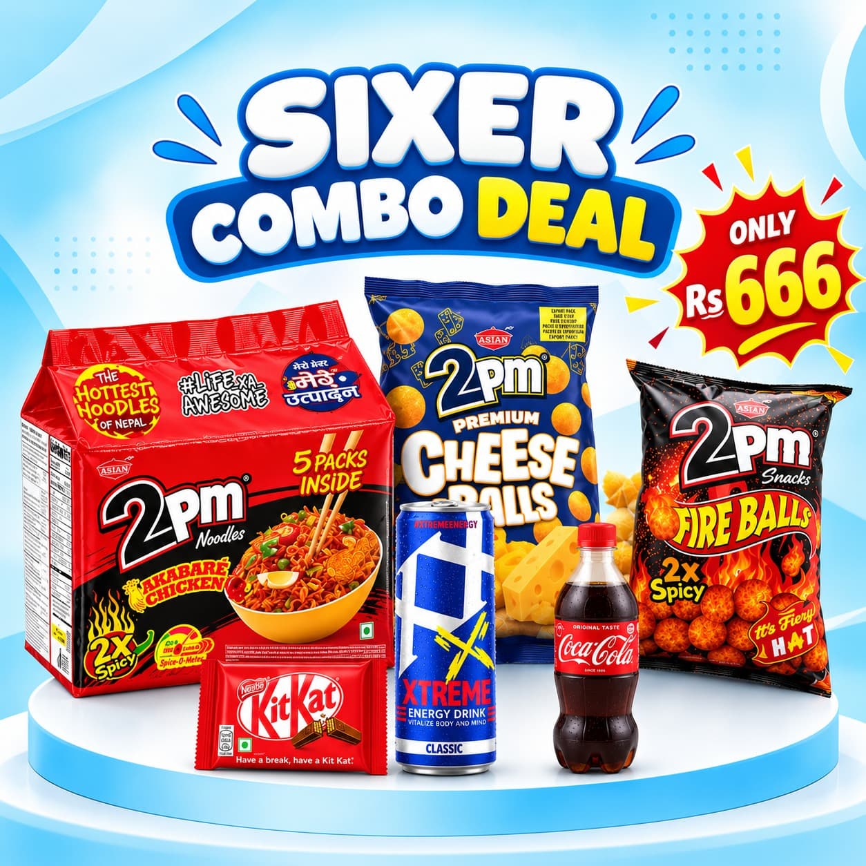 Sixer Combo Deal