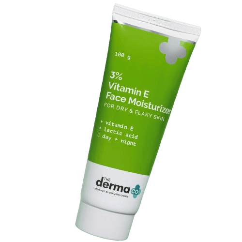 The Derma Co 3% Vitamin E Face Moisturizer With Lactic Acid | 100 g