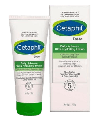 Cetaphil Dam Daily Advance Ultra Hydrating Lotion | 100gm