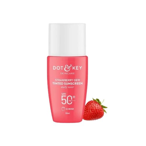 Dot & Key Strawberry Dew Tinted Sunscreen SPF 50+ PA++++ | 50ml