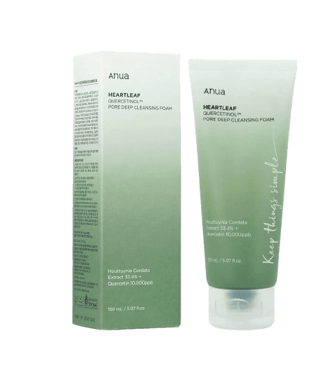 Anua Heartleaf Quercetinol Pore Deep Cleansing Foam | 150ml