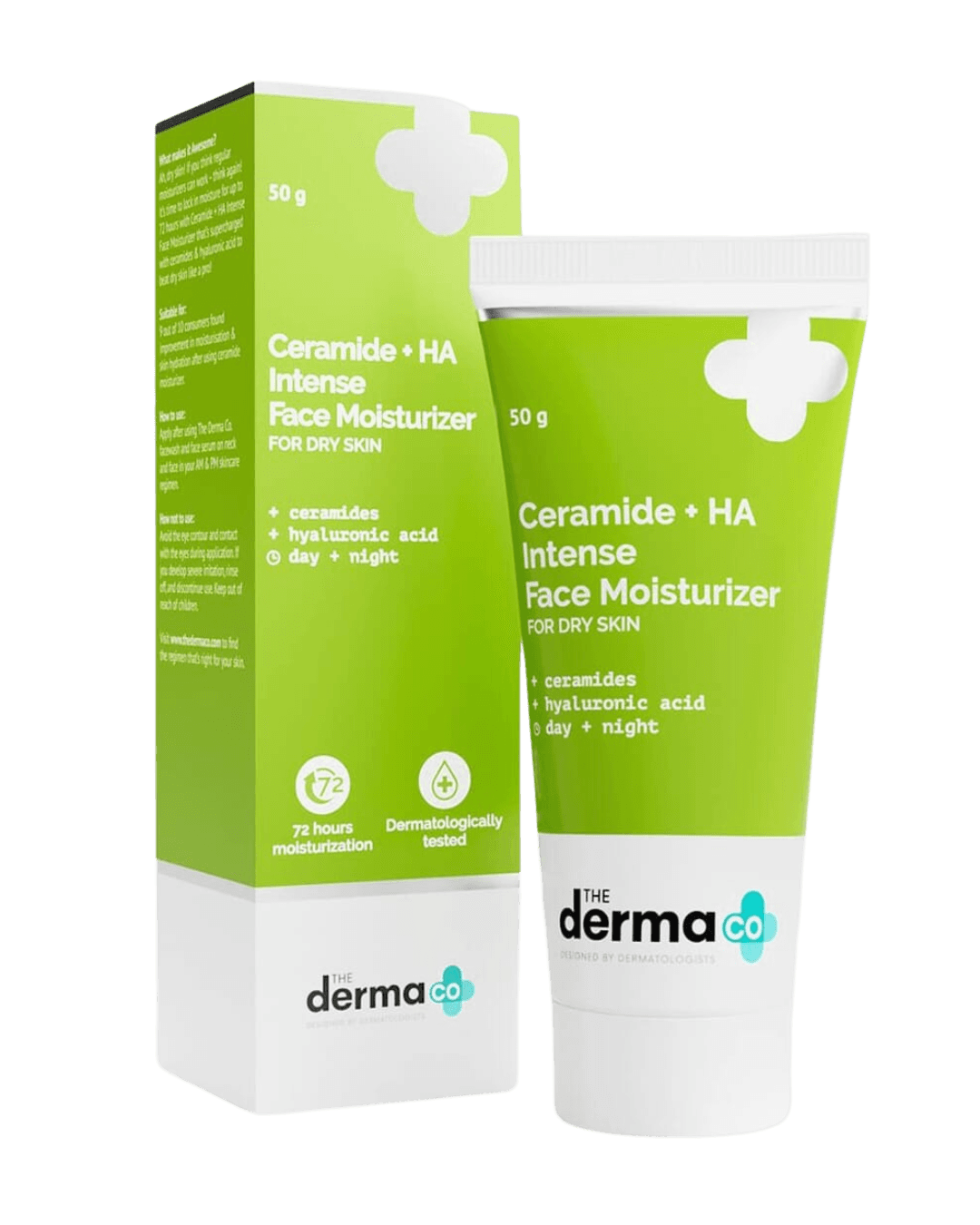 The Derma Co | Ceramide + HA Intense Face Moisturizer | 50g