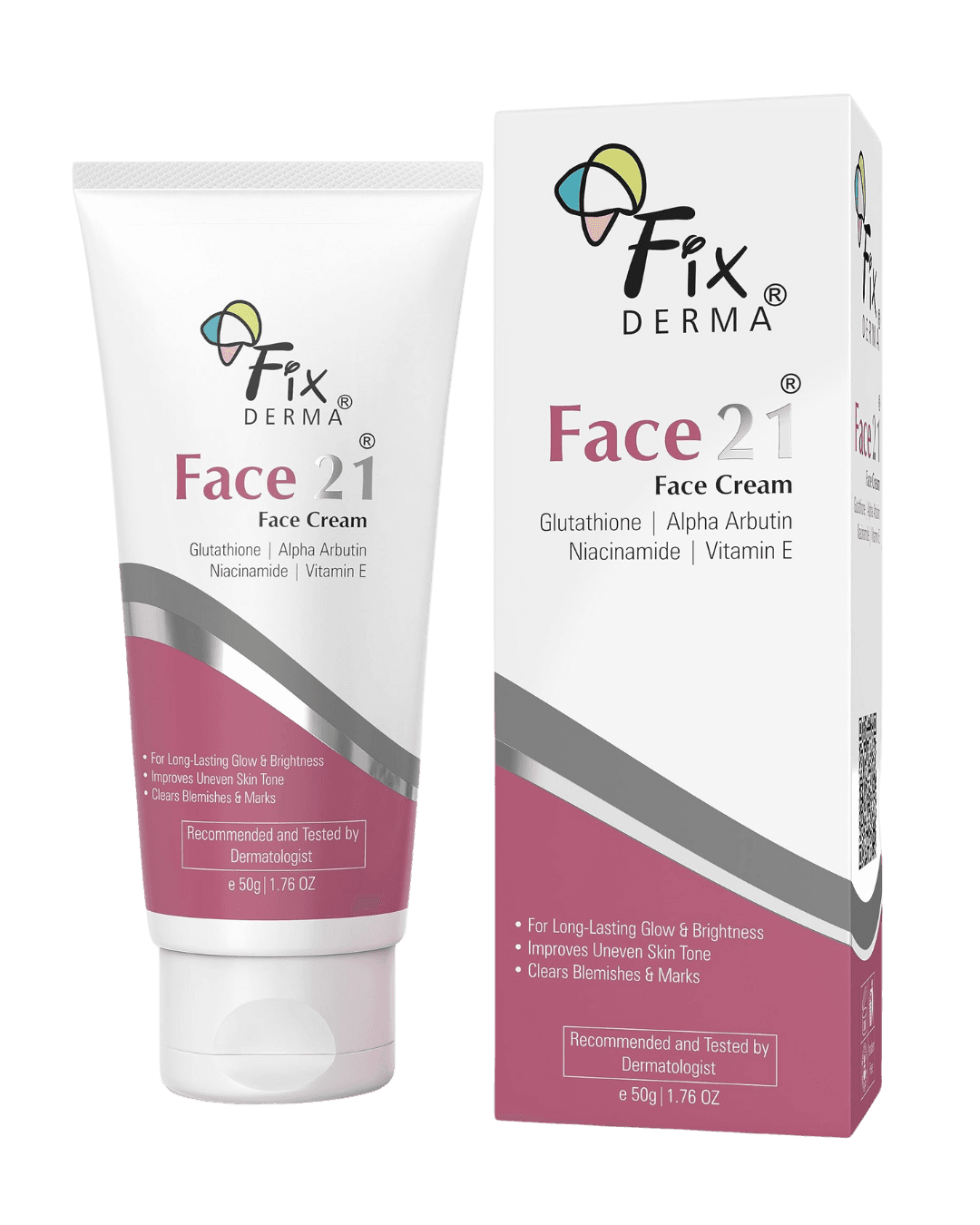 Fix Derma Face 21 Cream | 50 gm | Anti Ageing Cream | Day & Night Cream | Reduces Wrinkles and fine lines