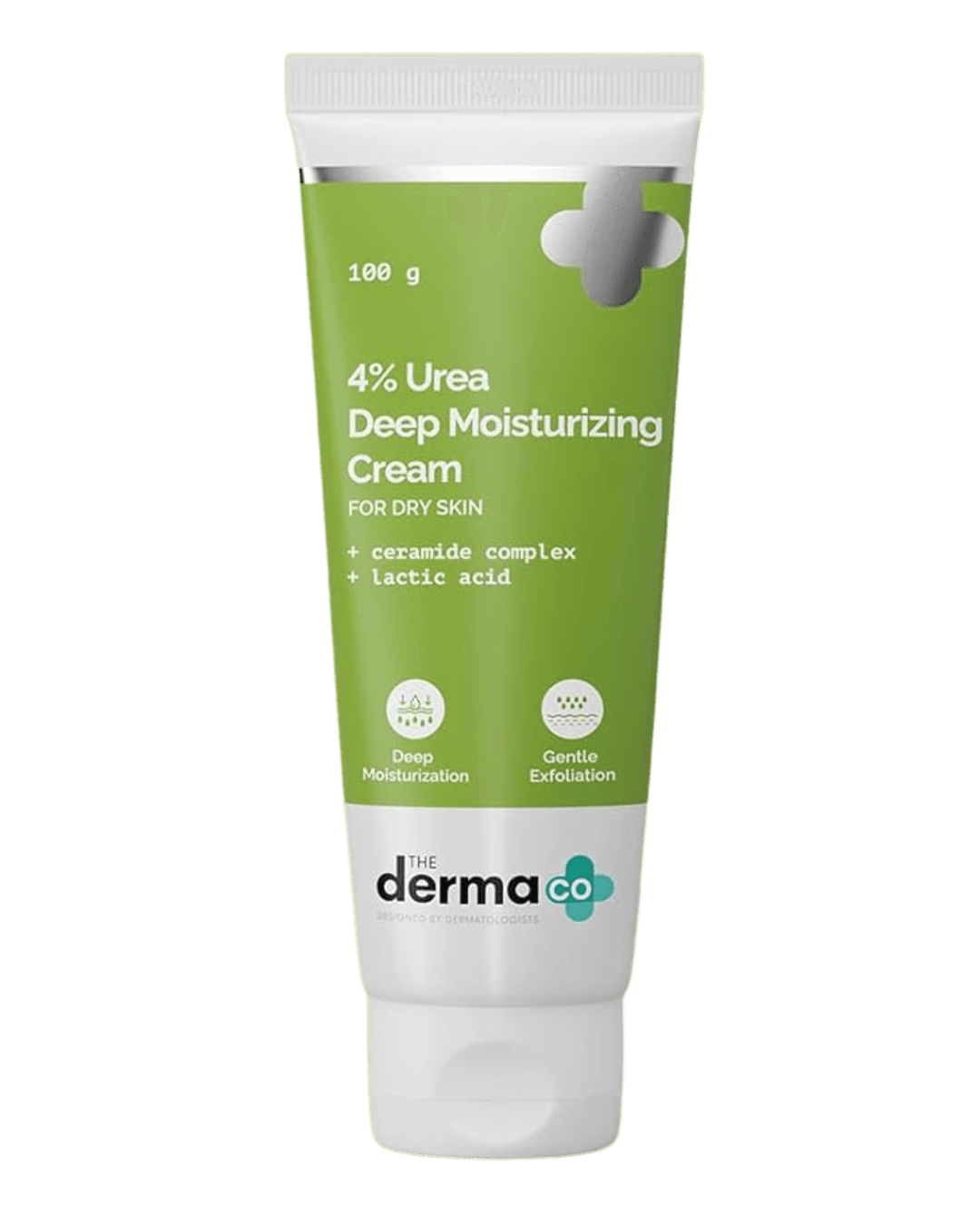 The Derma Co | 4% Urea Deep Moisturizing Cream | Lactic Acid & Ceramide Complex | 100g