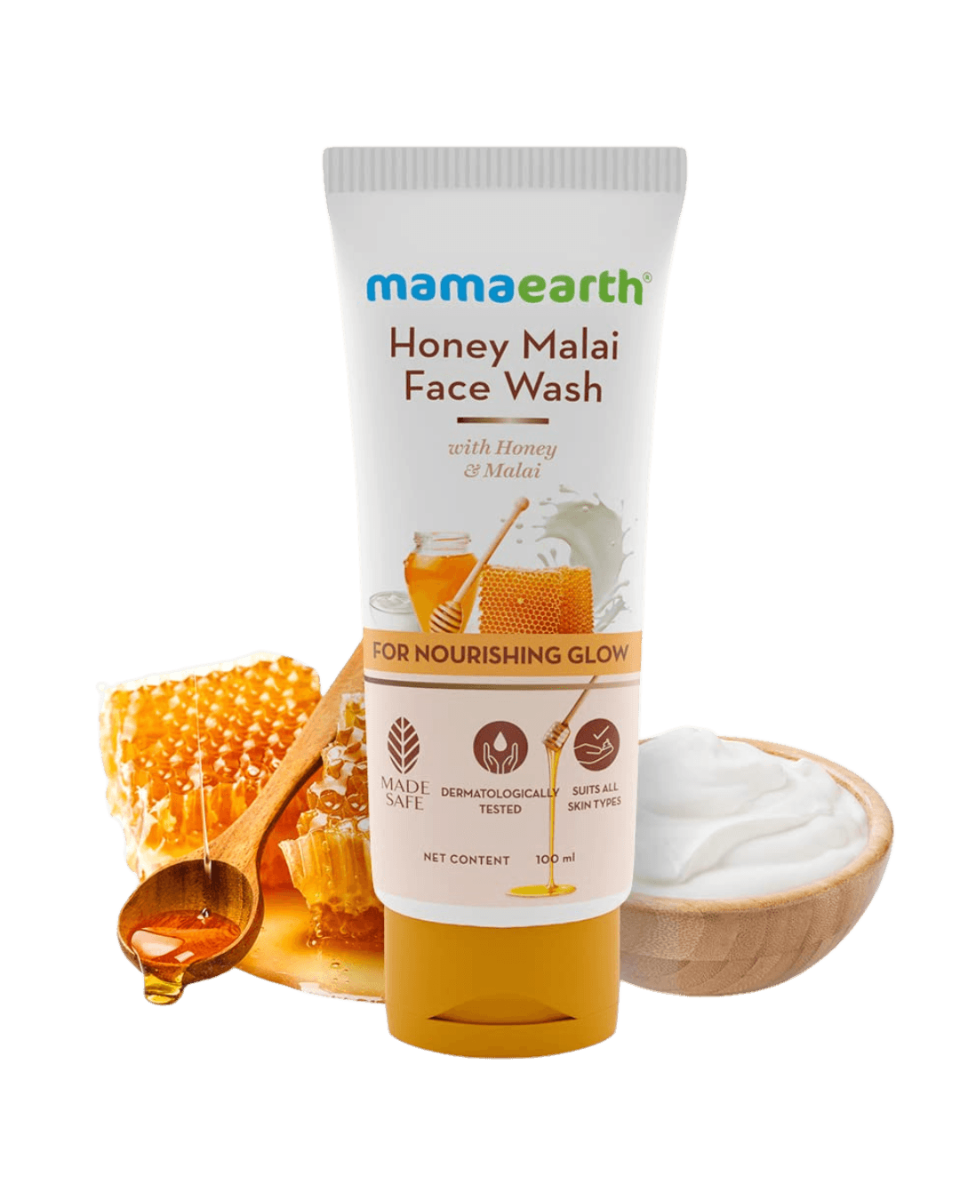 Mamaearth | Honey Malai Facewash |100ml