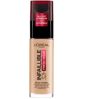 Loreal Infallible 32H Fresh Wear Foundation shade 120 Golden Vanilla | 30ML
