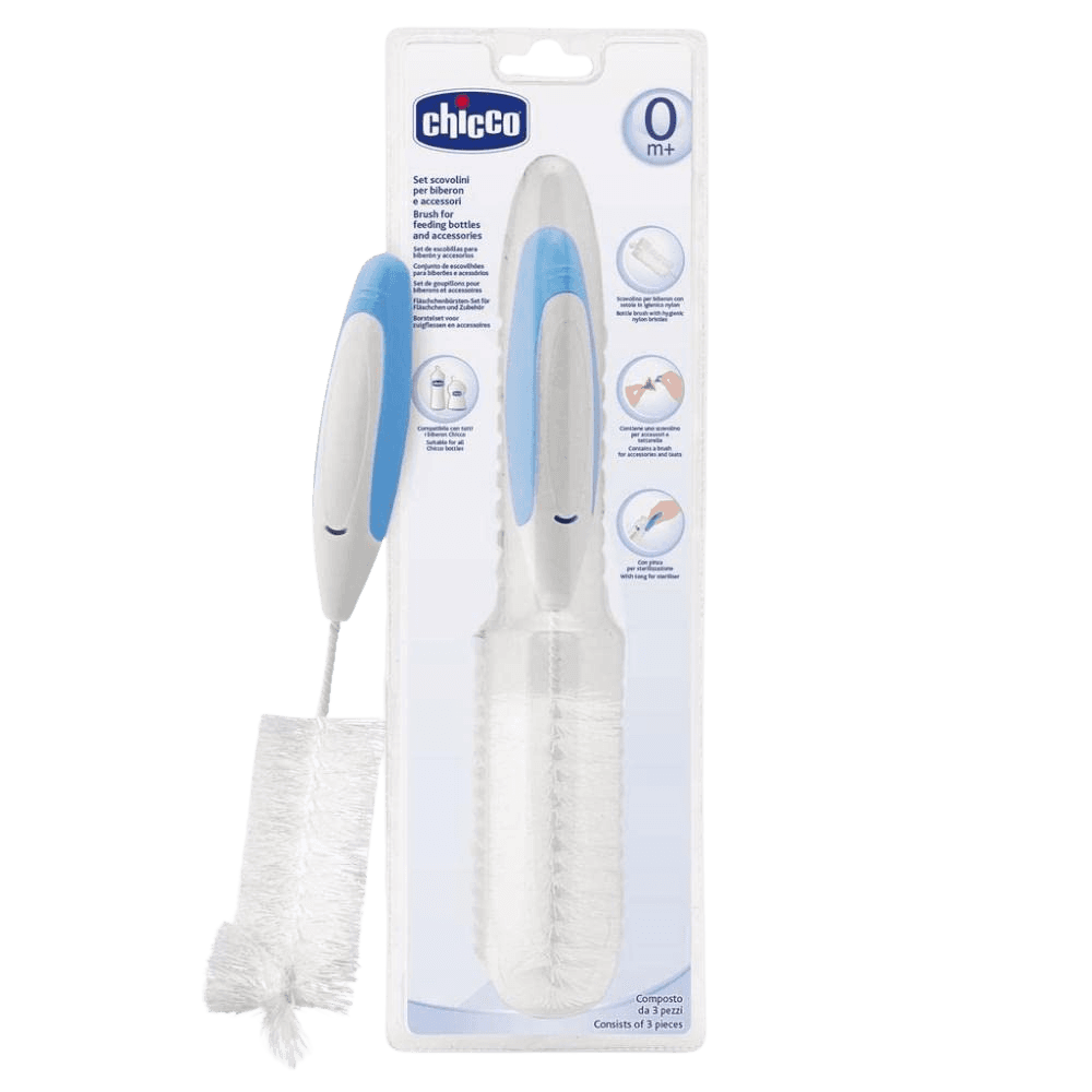 Chicco Bottle Brush And Accessories 3 In 1