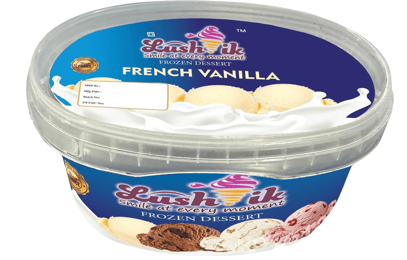French Vanilla Icecream - 500ml