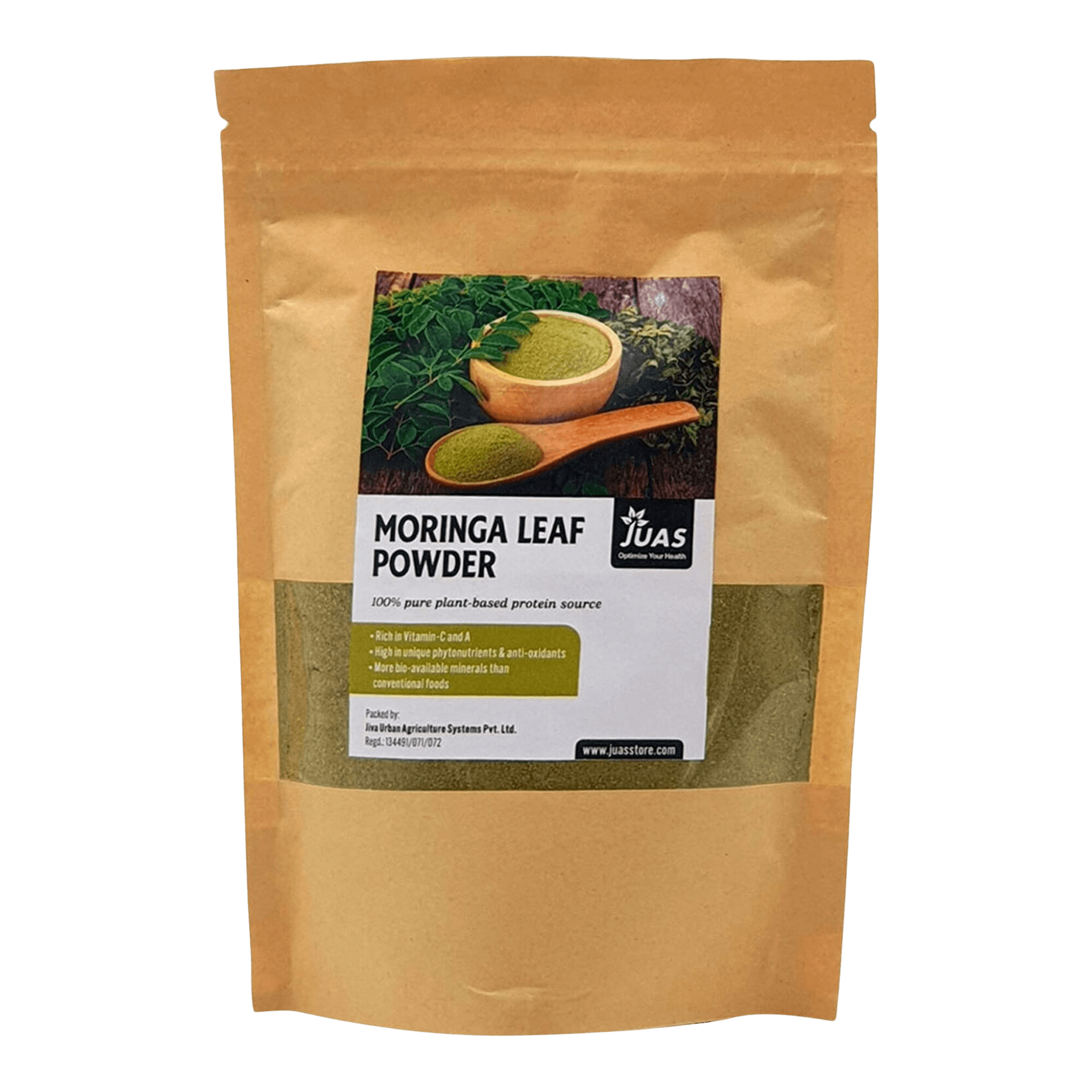 JUAS | Moringa Leaf Powder | 150 gm