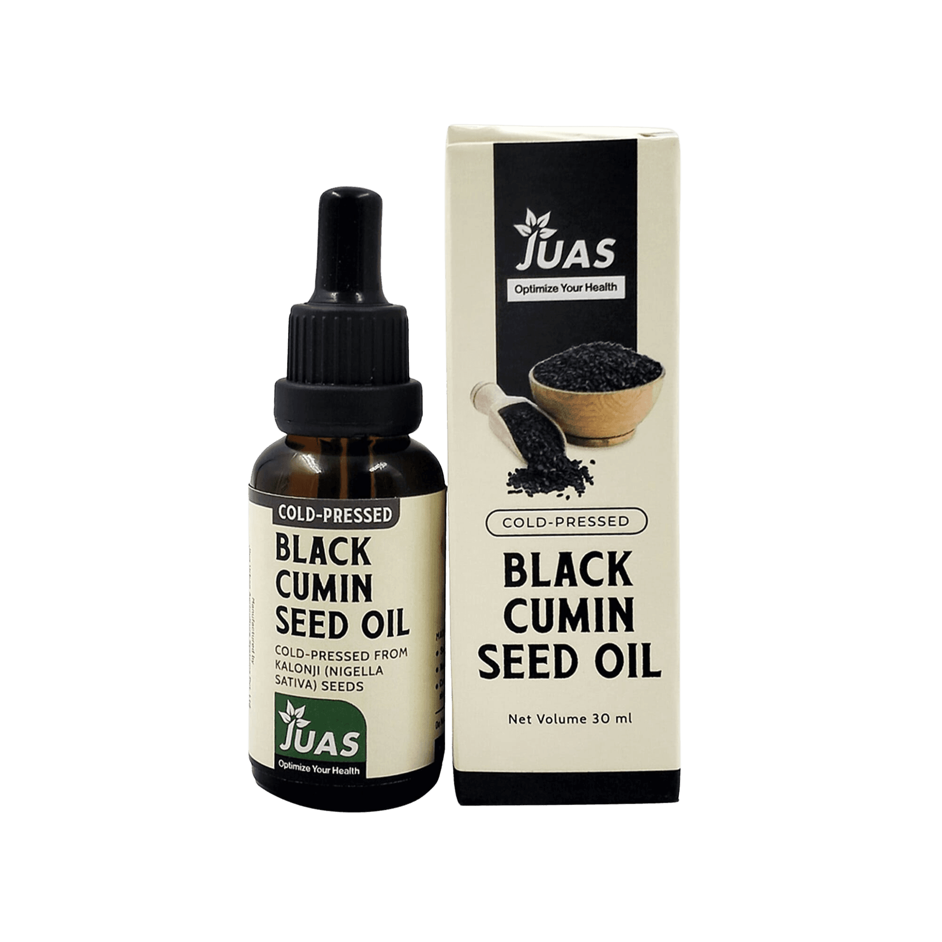 JUAS | Black Cumin Seed Oil Cold-pressed | 30ml