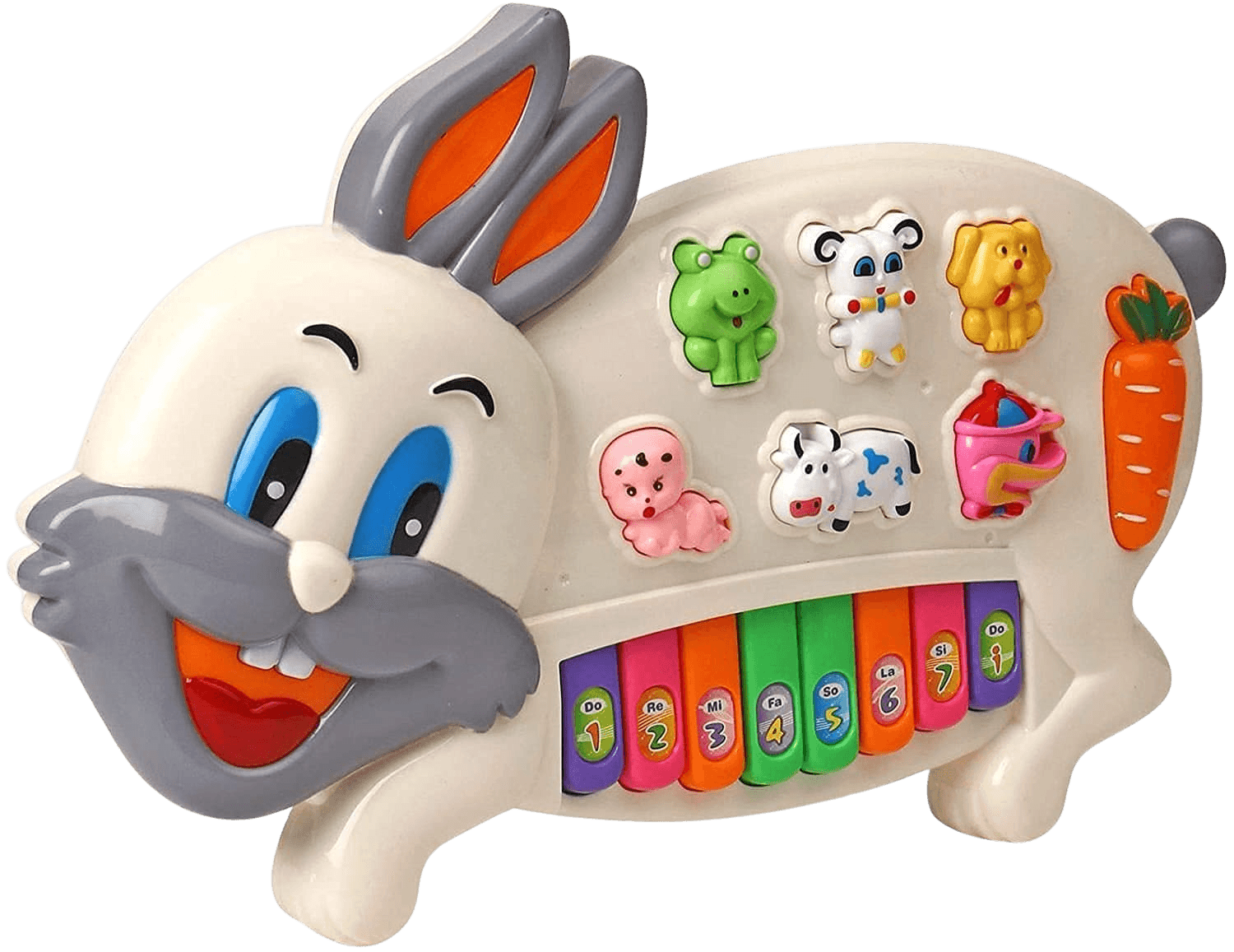 Rabbit shaped Keyboard Piano | Learning Toy for Kids