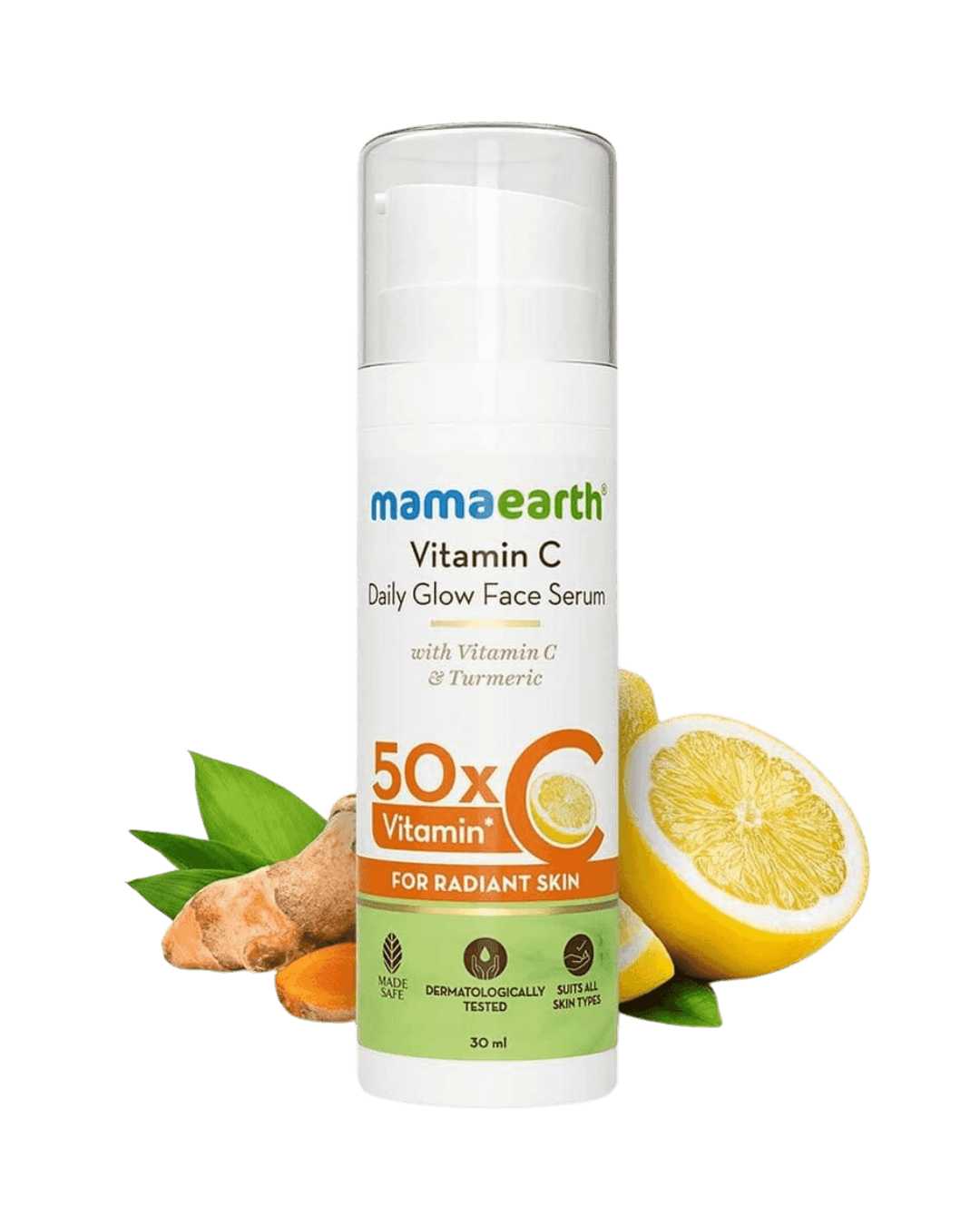 Mamaearth | Vitamin C Daily Glow Face Serum | Vitamin C and Turmeric | 30ml