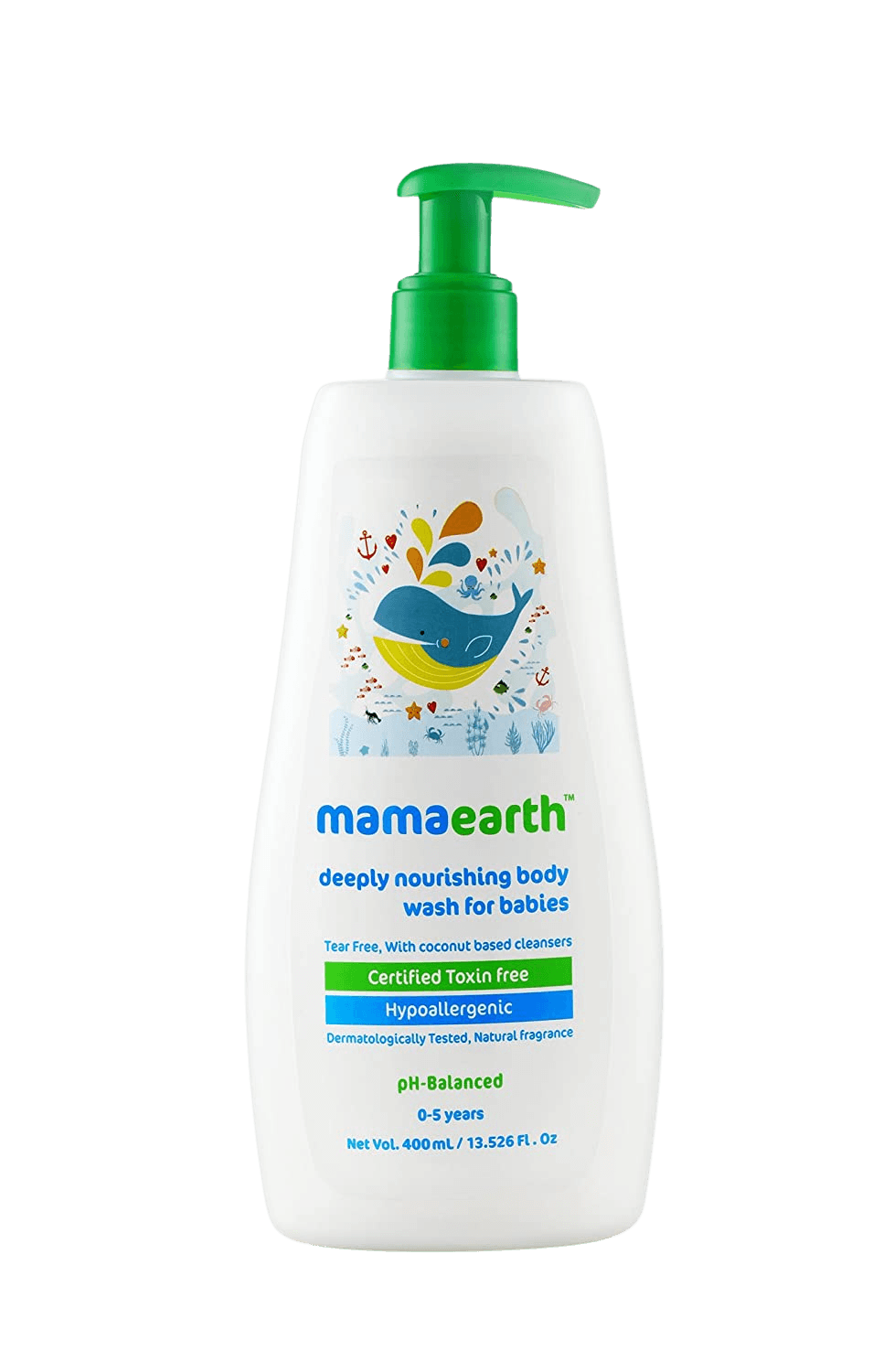 Mamaearth | Deeply Nourishing Body Wash | Babies | 400ml