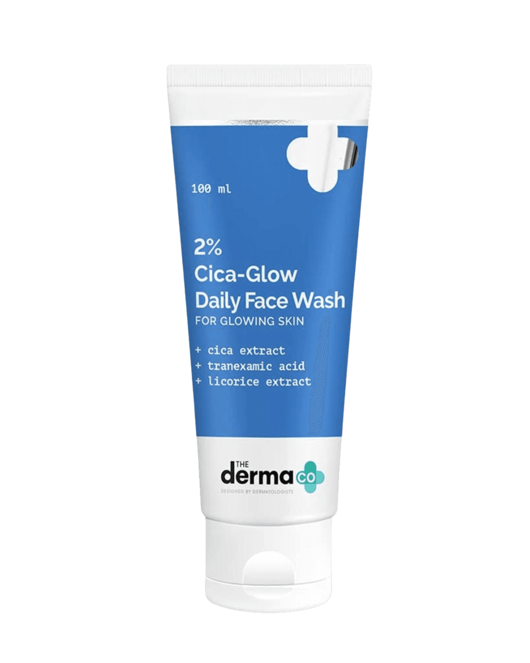 The Derma Co. | 2% Cica-Glow Daily Face Wash | Tranexamic Acid & Licorice Extract |100ml