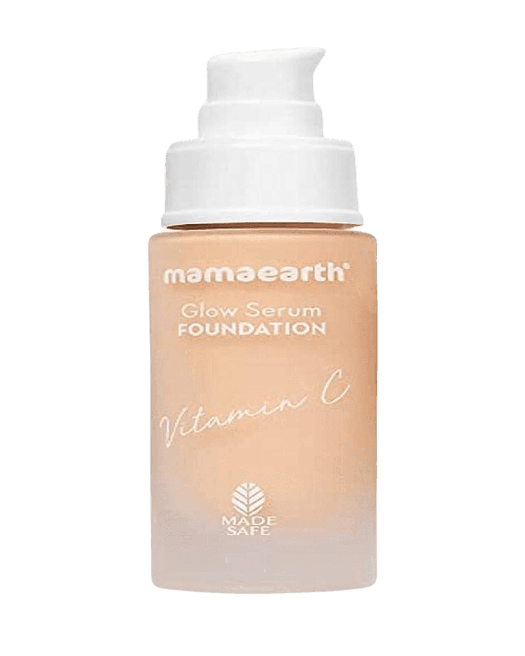 Mamaearth | Glow Serum Foundation | Vitamin C & Turmeric |12-Hour Long Stay | 01 Ivory Glow | 30 ml