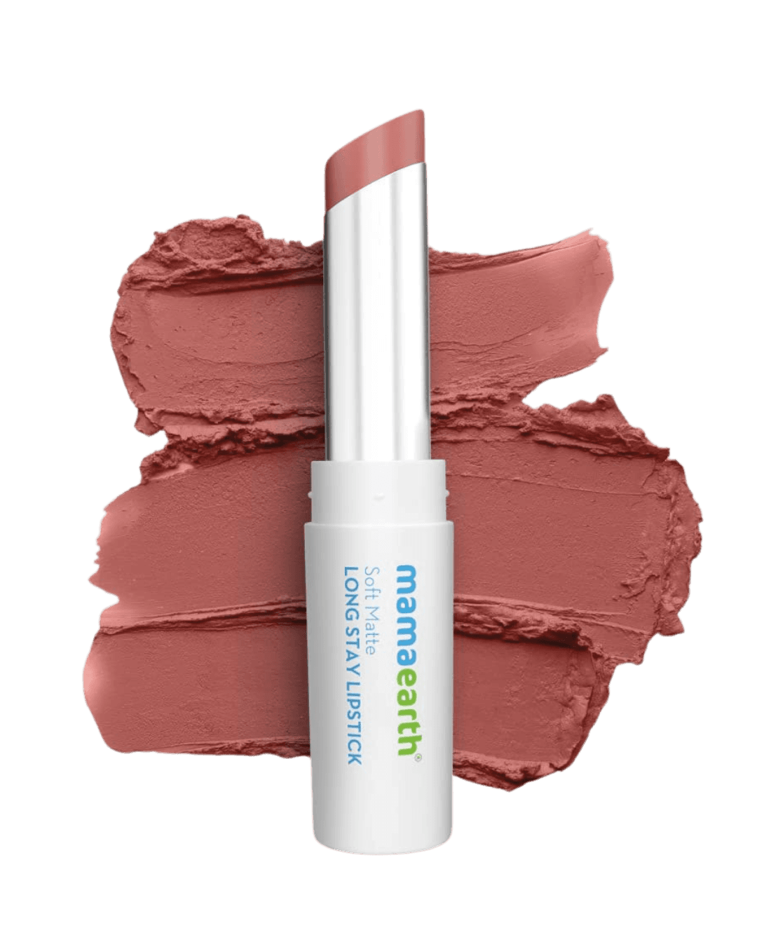 Mamaearth | Soft Matte Long Stay Lipsticks| Jojoba Oil & Vitamin E| 12 Hour Long Stay | 05 Woody Rose | 3.5 g