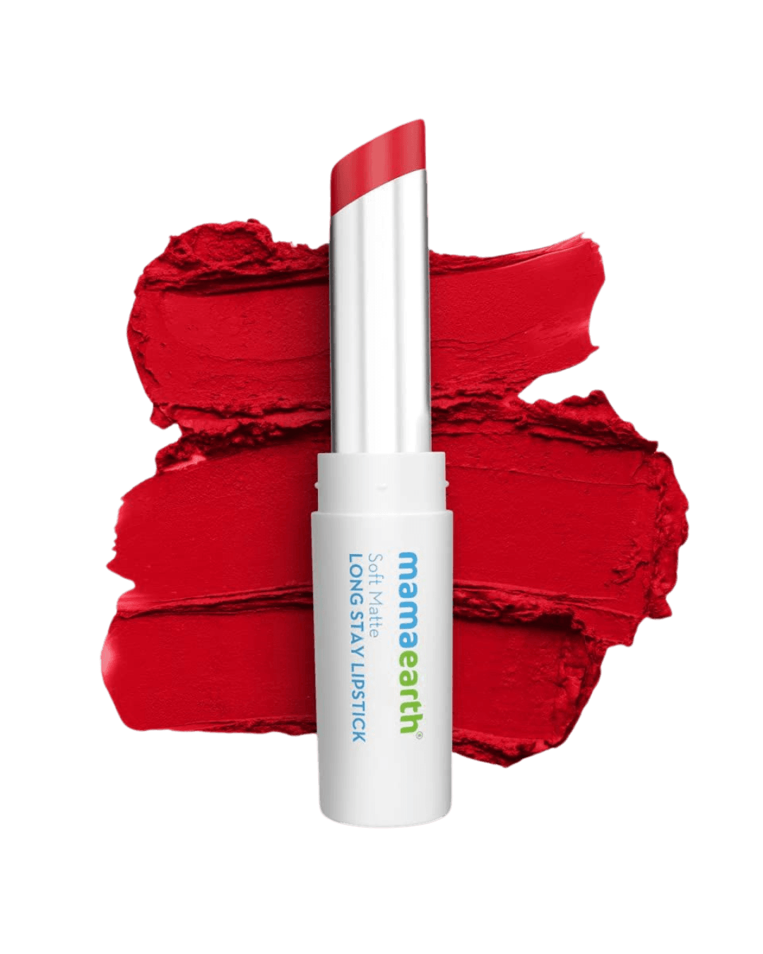 Mamaearth | Soft Matte Long Stay Lipsticks | Jojoba Oil & Vitamin E | 07 Ruby Red | 3.5 g
