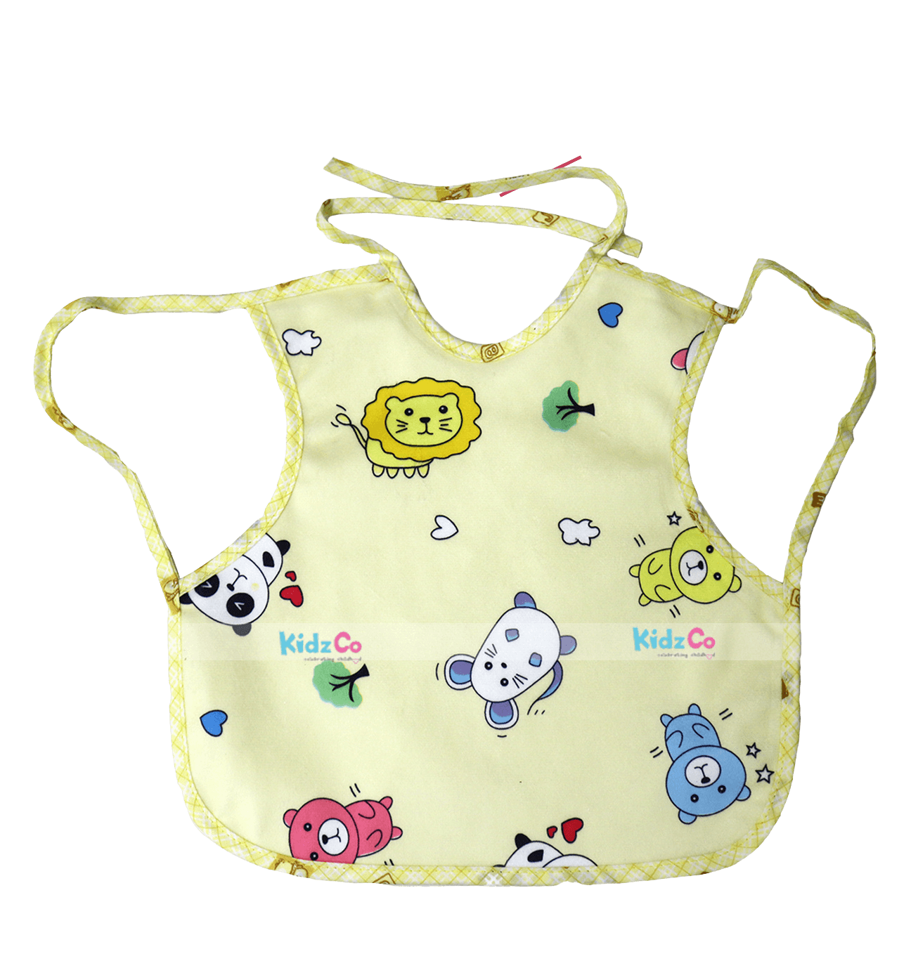 KidzCo Baby Bib | Lace and Shoulder Fit | 2 Pcs Set