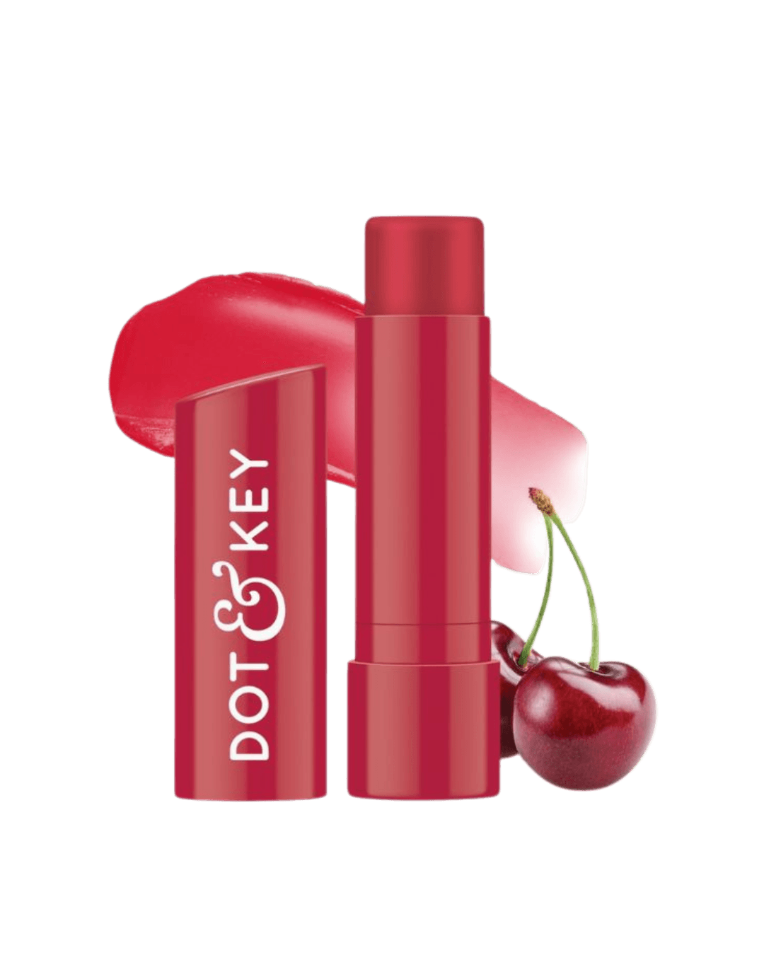 Dot & Key | SPF 50+ | Barrier Repair Hydrating Lip Balm | CHERRY CRIMSON | 4.5g