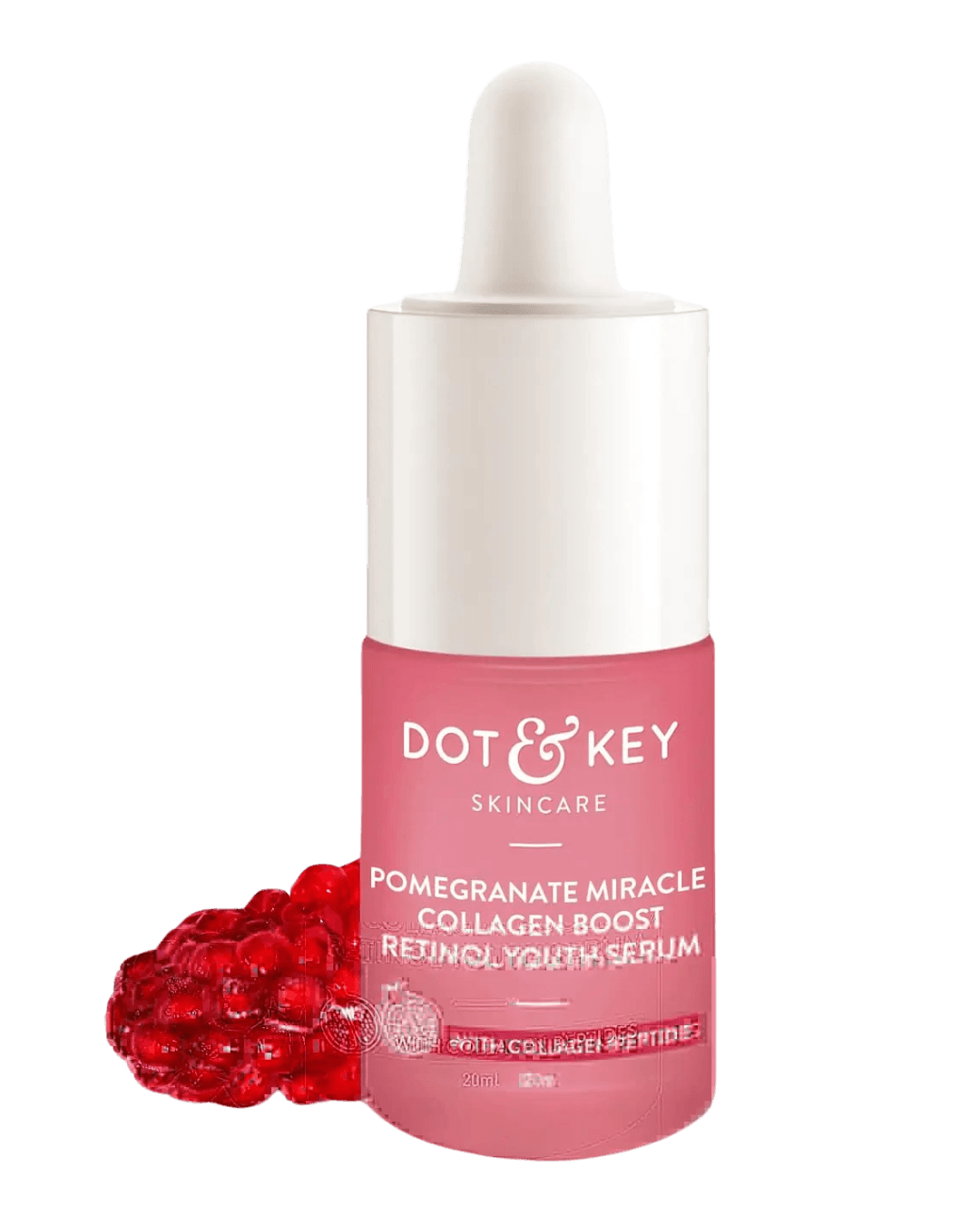 Dot & Key | Pomegranate + 0.9% Retinol Serum | Fine Lines & Wrinkles | 20ml