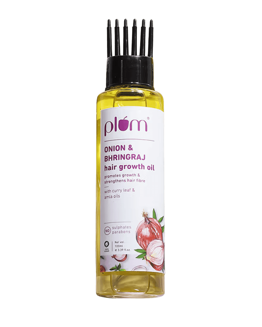 Plum | Onion & Bhringraj | Hair Growth Oil | 100Ml