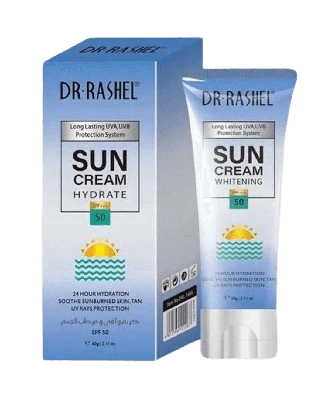 Dr. Rashel | 24Hrs Hydrate | Sun cream | SPF 50 | 60g