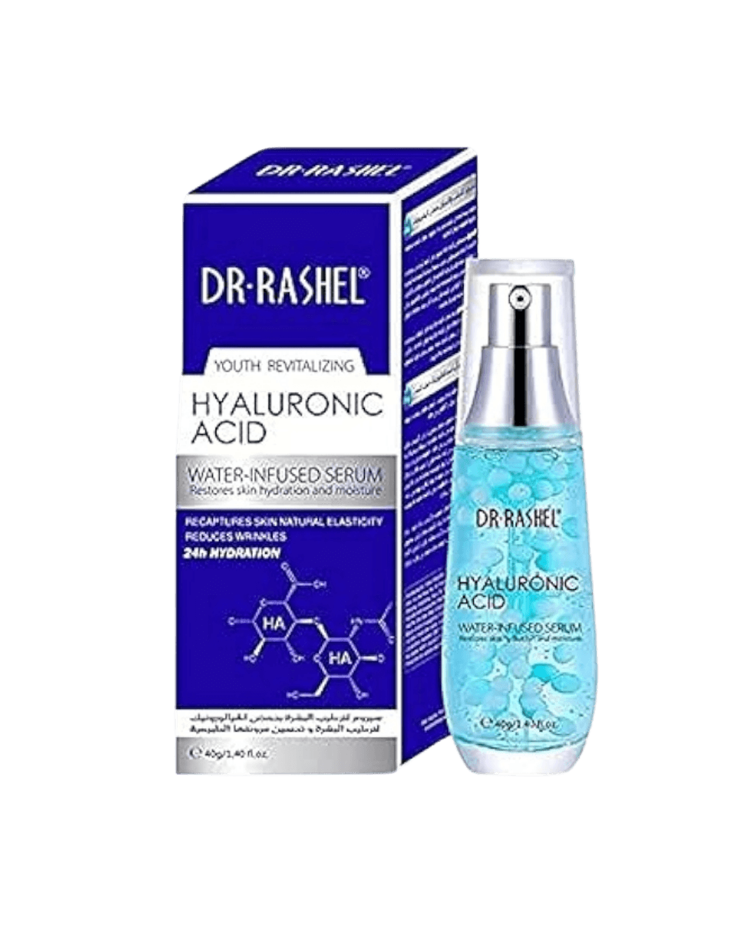 Dr.Rashel | Youth Revitalizing Hyaluronic Acid Water Infused Serum | 40 g