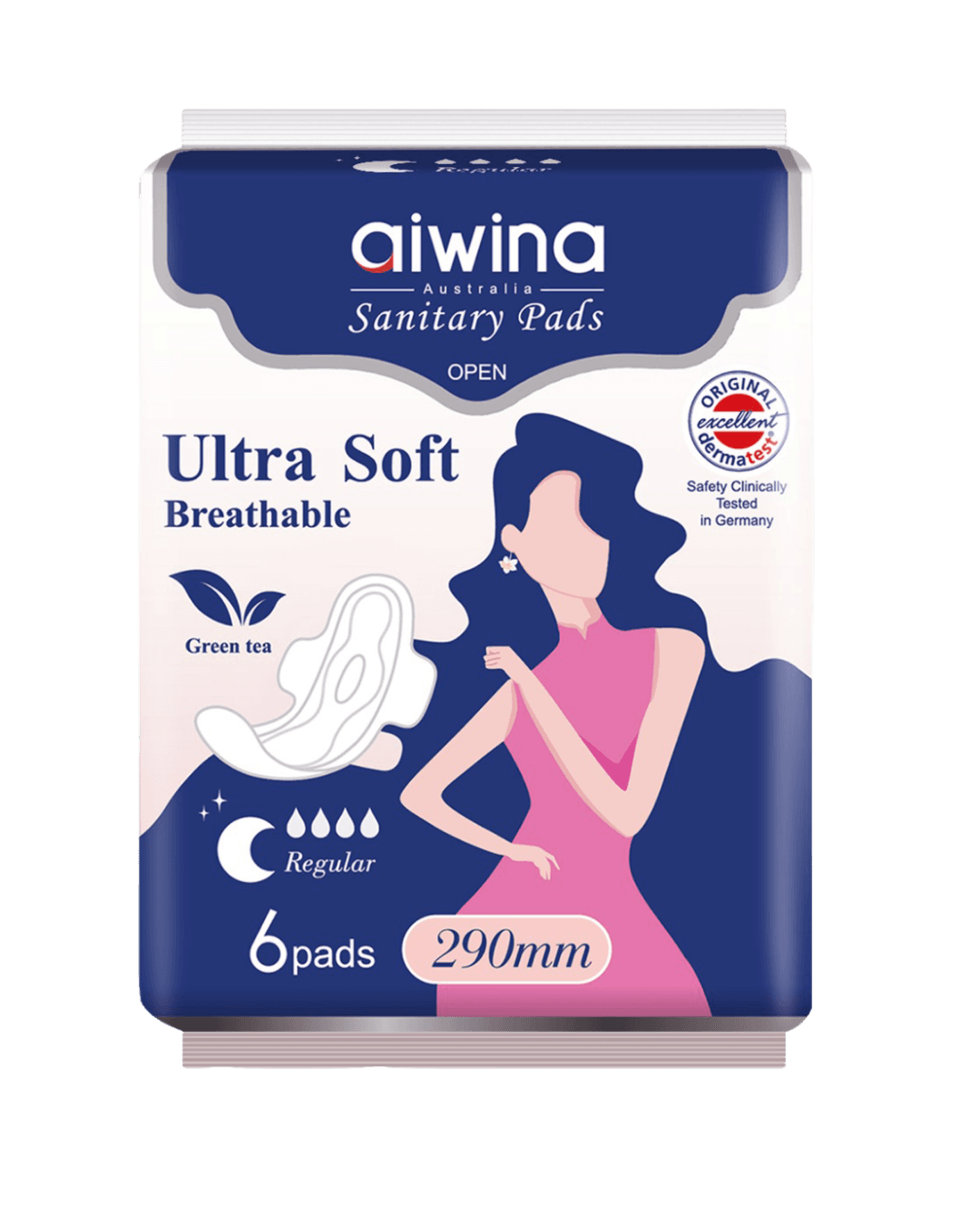 Aiwina | Ultra Soft Sanitary Napkin | 290mm