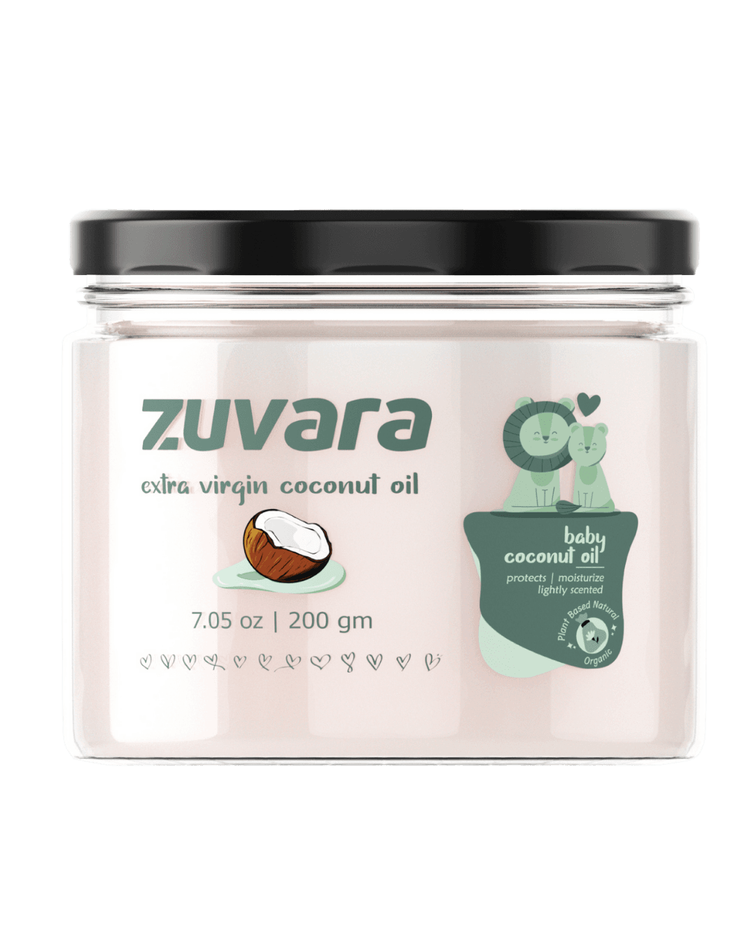 Zuvara | Extra Virgin Coconut Oil | 200gm