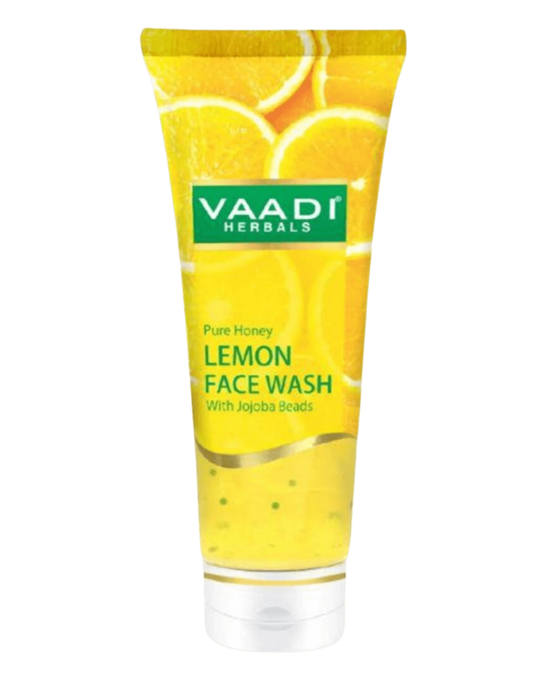 Vaadi Herbals | Pure Honey Lemon Face Wash | with Jojoba Beads | 60 ml