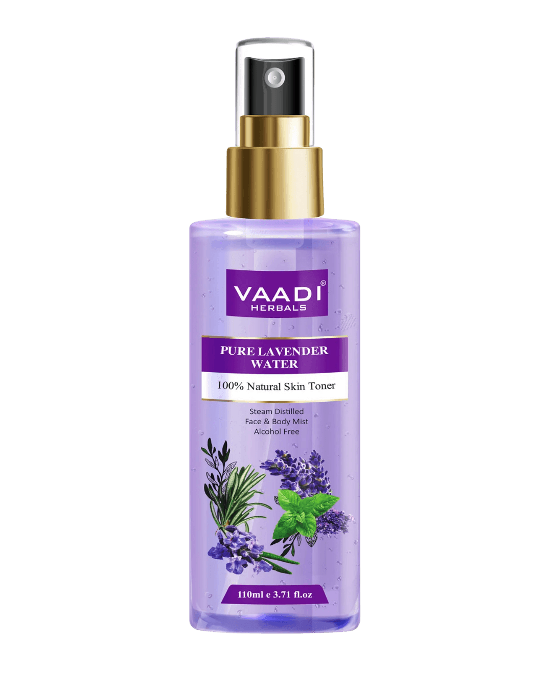 Vaadi Herbals | Pure Lavender Water Skin Toner | 110 ml